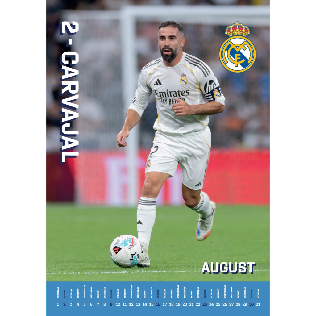 Real Madrid 2026 Calendar