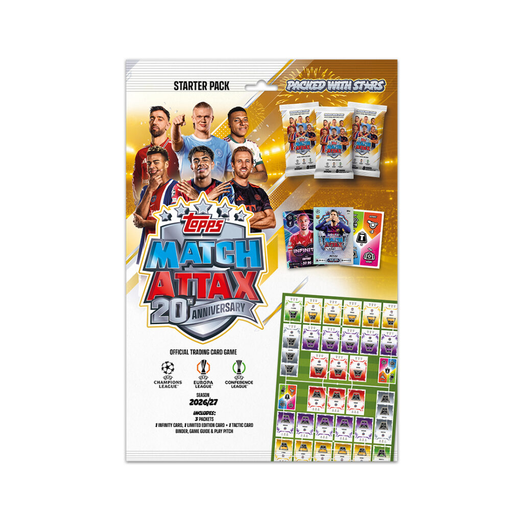 Match Attax UEFA Champions League 2026/27 Starter Pack