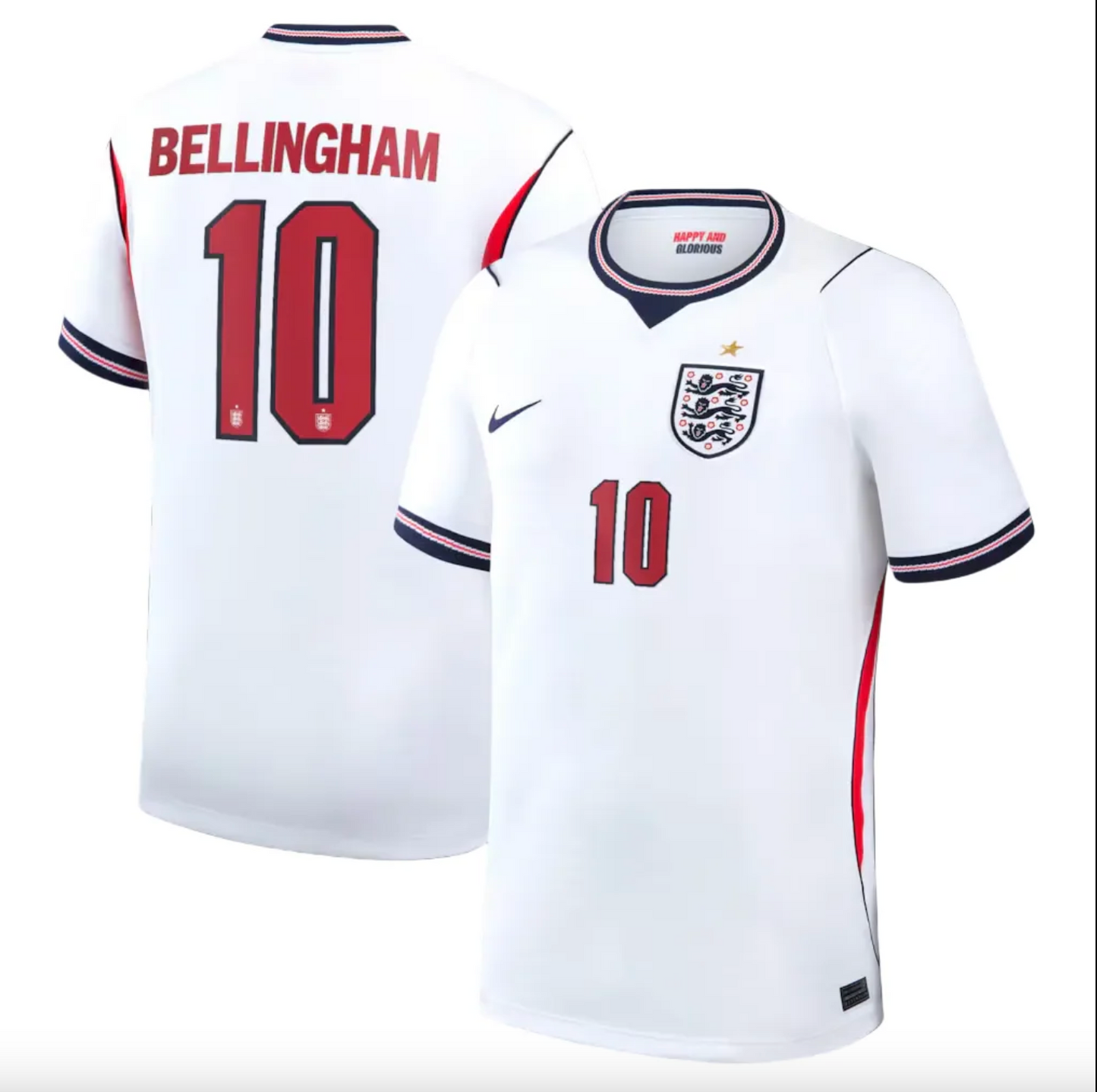 Maillot Stadium domicile Angleterre 2026 Bellingham