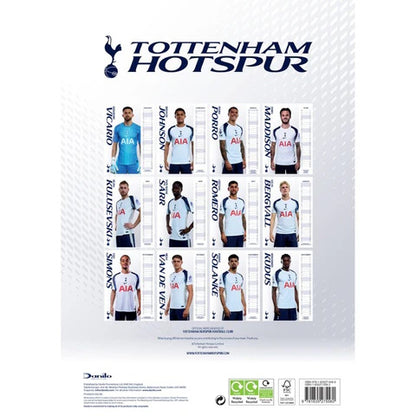 Tottenham Hotspur 2026 Calendar