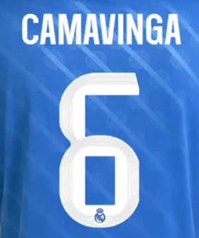 Camavinga 6 (Printing Only) - 25-26 Real Madrid 3rd