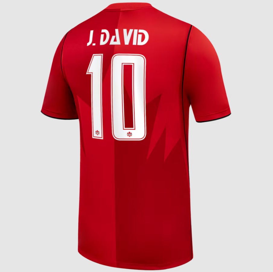 Canada CSA 2026 Stadium Home Jersey J.David