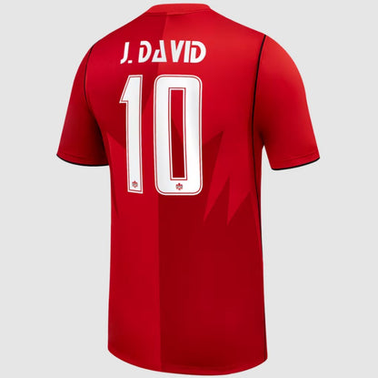 Canada CSA 2026 Stadium Home Jersey J.David