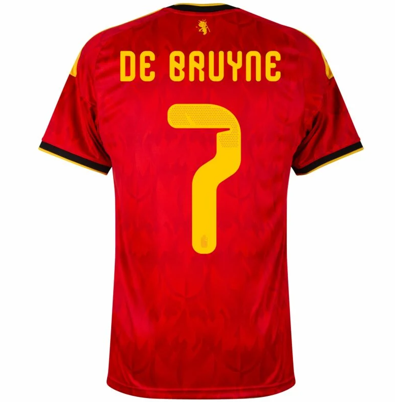 Belgium RBFA 26/27 Home Jersey De Bruyne