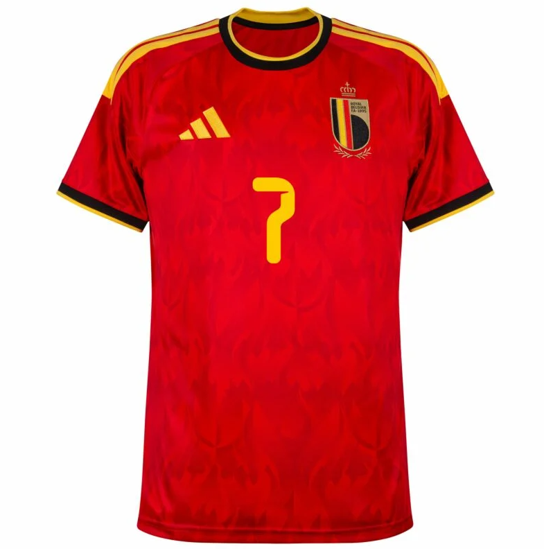 Belgium RBFA 26/27 Home Jersey De Bruyne