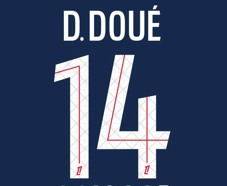 Doué 14 (Impression uniquement) - 25-26 PSG Domicile