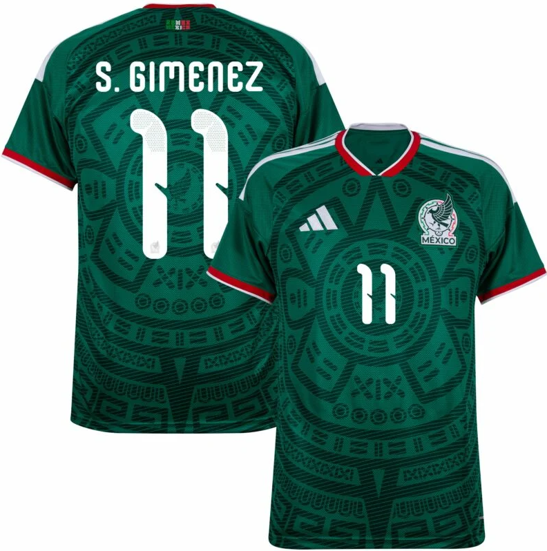 Mexico FMF 26/27 Home Jersey Gimenez