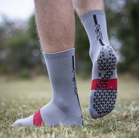 Pure Grip Socks Pro Stealth Grey