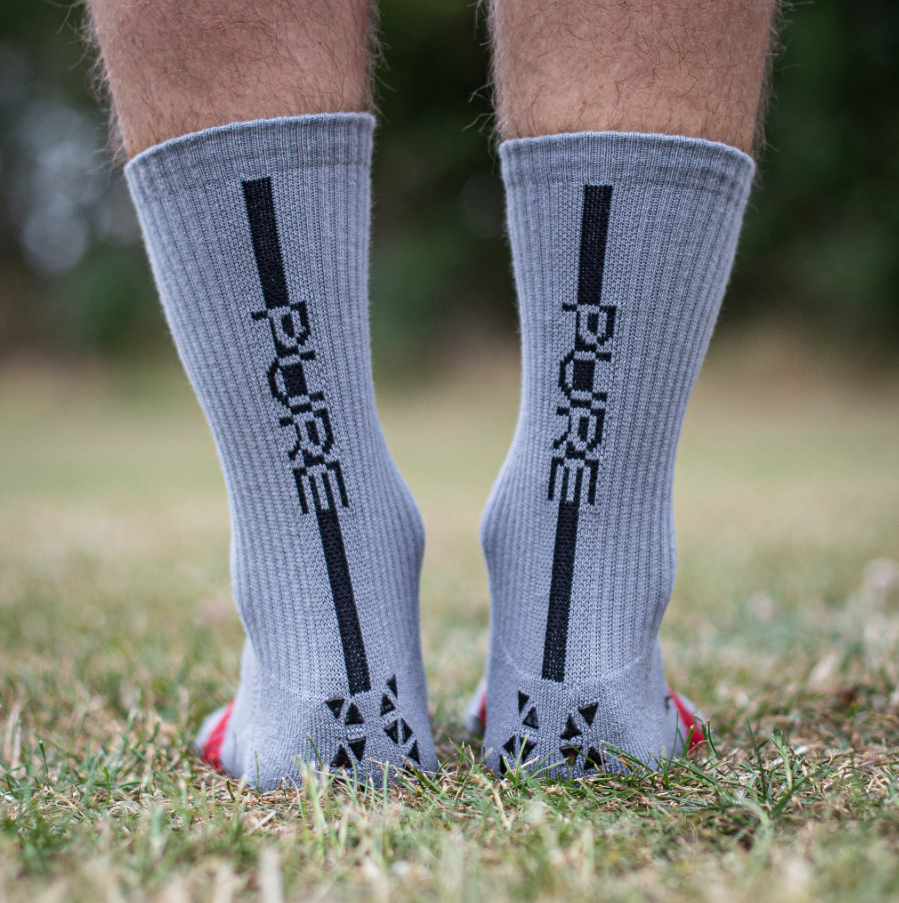 Bas Pure Grip Pro Gris