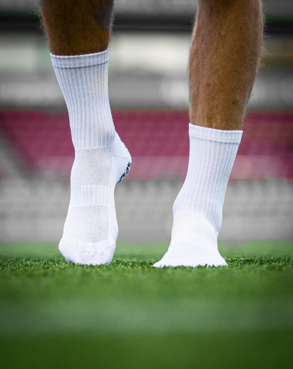 Pure Grip Socks White