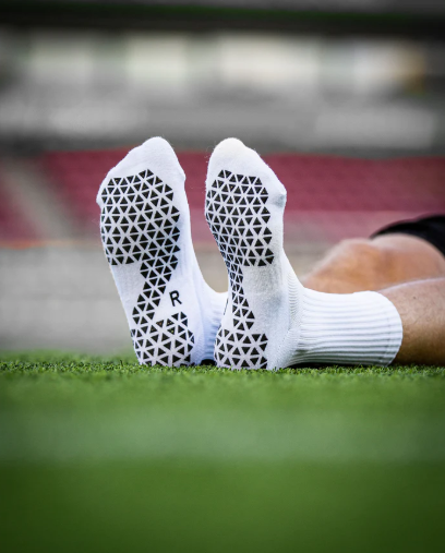 Pure Grip Socks White