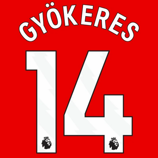 Gyökeres 14 (Printing Only) - 25-26 Arsenal Home & Away
