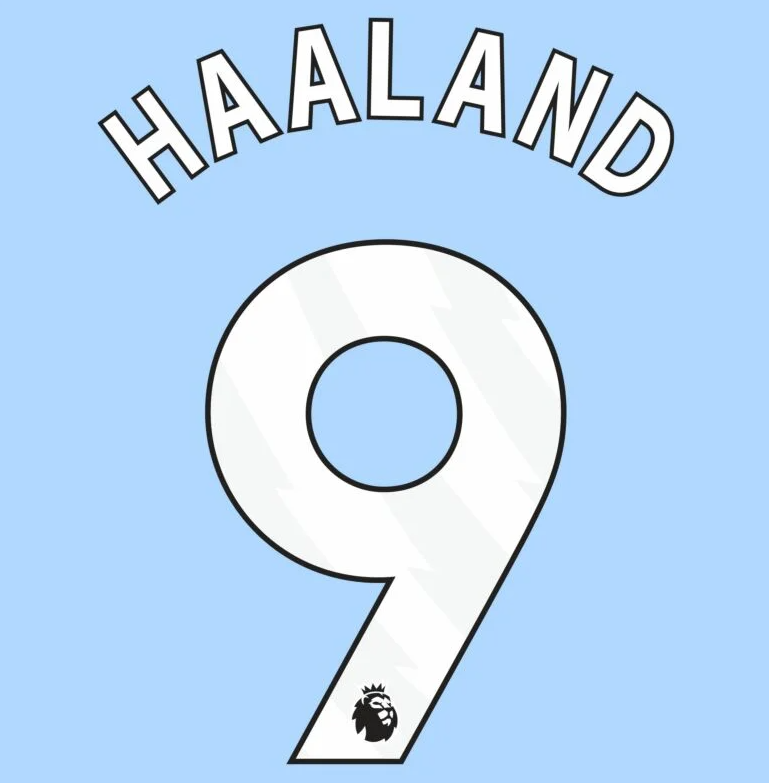 Haaland 9 (Printing Only) - 25-26 Man City Home & Away