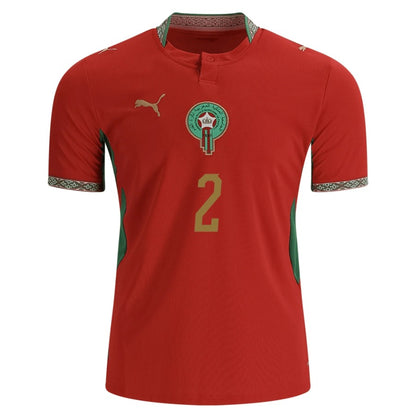 Maillot Maroc FRMF Domicile 2026 Junior Hakimi