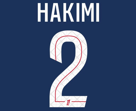 Hakimi 2 (Impression uniquement) - 25-26 PSG Domicile