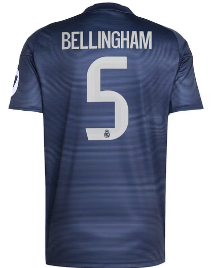 Bellingham 5 (Impression uniquement) - 25-26 Real Madrid Extérieur