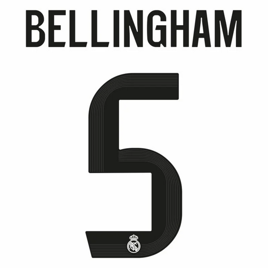 Bellingham 5 (Printing Only) - 25-26 Real Madrid Home