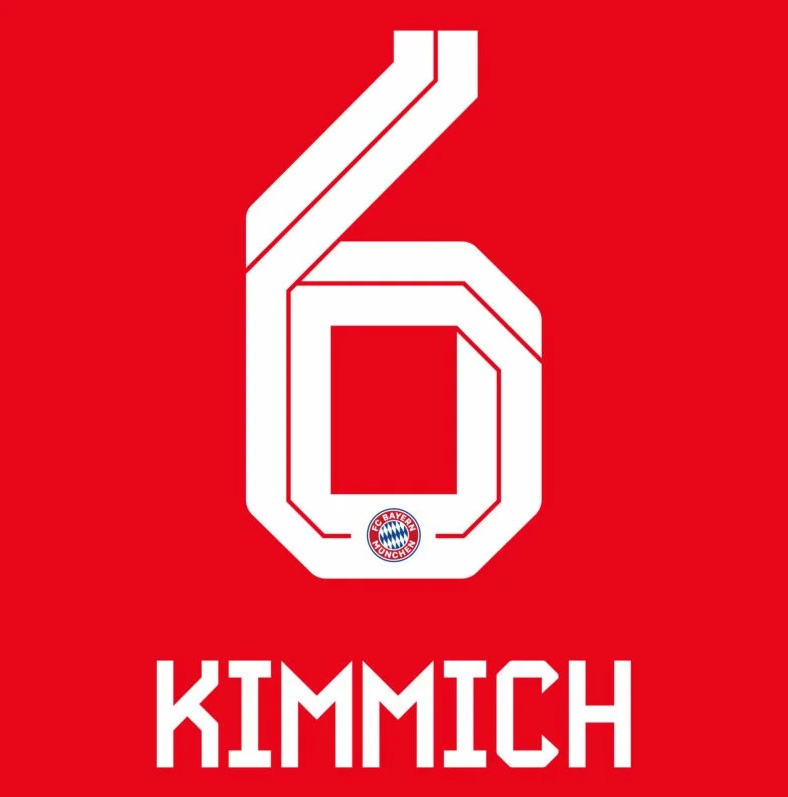 Kimmich 6 (Printing Only) - 25-26 Bayern Munich Home