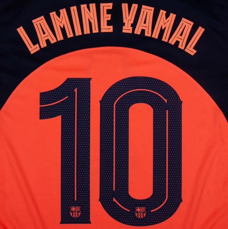 Lamine Yamal 10 (Printing Only) - 25-26 Barcelona 3rd