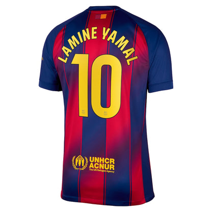 FC Barcelona 2025/26 Lamine Yamal Home Junior