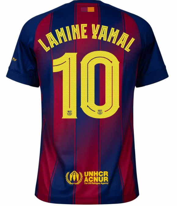 Lamine Yamal 10 (Printing Only) - 25-26 Barcelona Home