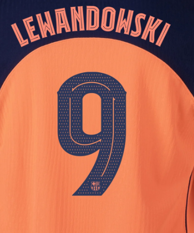 Lewandowski 9 (Printing Only) - 25-26 Barcelona 3rd