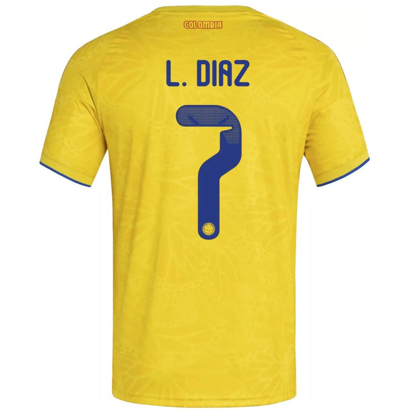 Colombia FCF 26/27 Home Jersey Luis Diaz