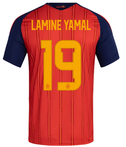 Lamine Yamal 19 (Impression uniquement) - 26-27 Espagne Domicile