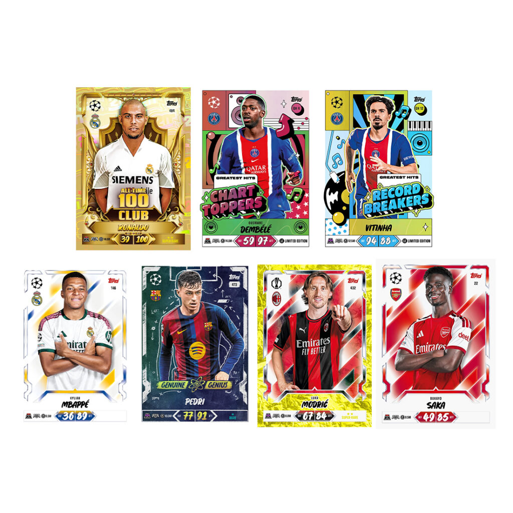 2026-27 Topps Match Attax UEFA Club Competion Pack (8 cards)