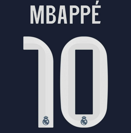 Mbappé 10 (Printing Only) - 25-26 Real Madrid Away