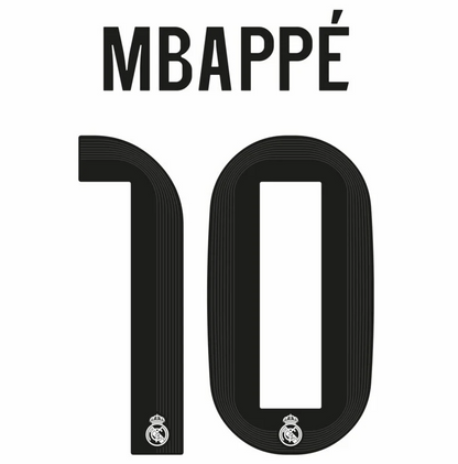 Mbappé 10 (Impression uniquement) -Real Madrid 25-26 Domicile