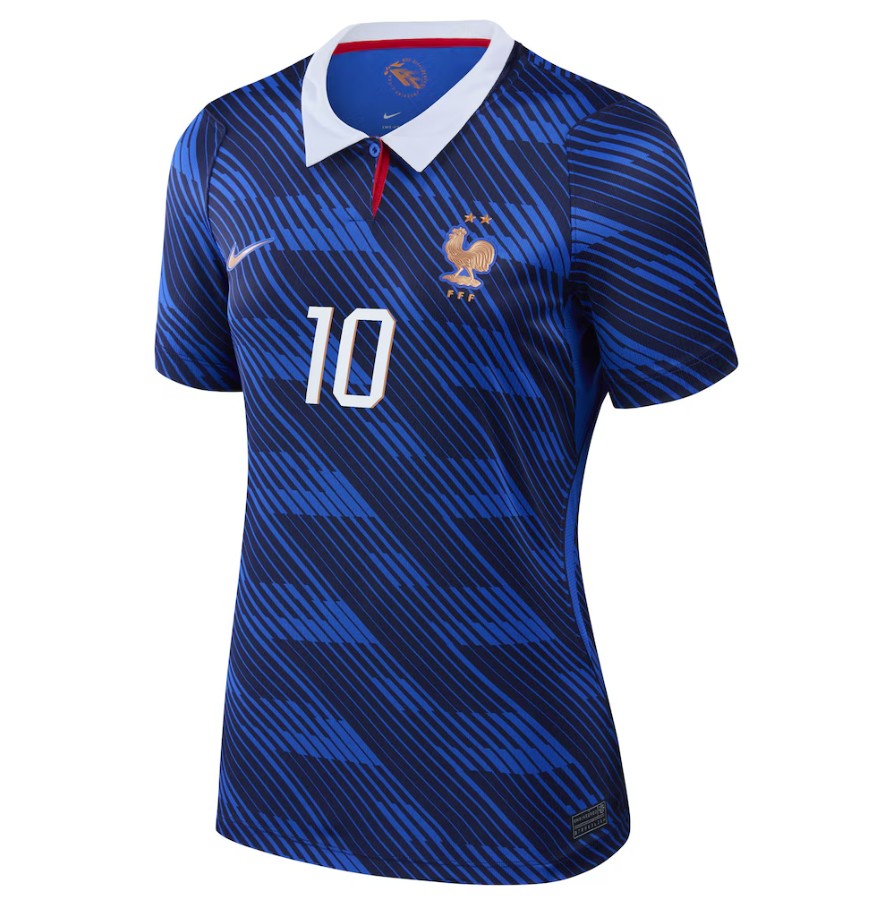 France FFF 2026 Stadium Home Jersey Women's Mbappe