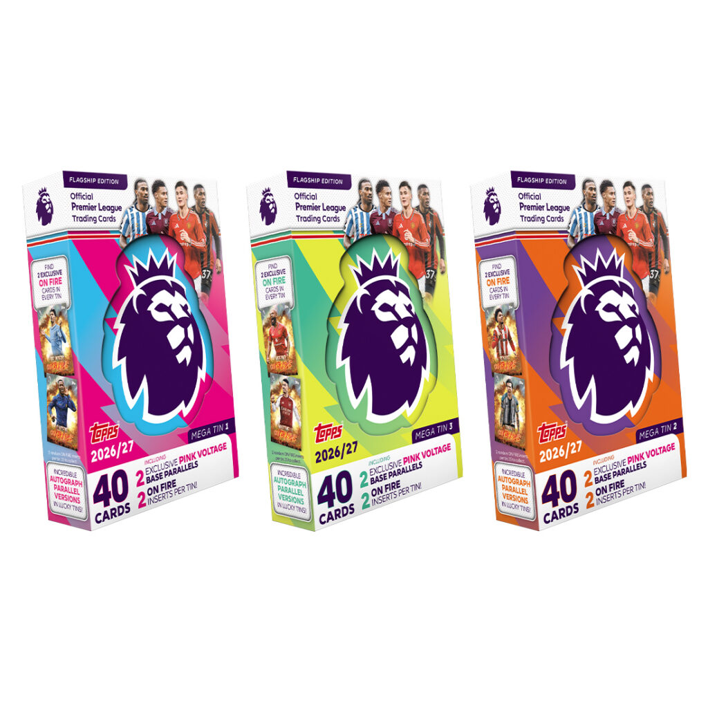 Mega Tin Topps Premier league 2026/27