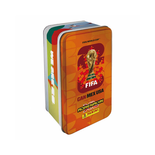 Cartes Adrenalyn XL Coupe du Monde de la FIFA – Mega Boîte Métal