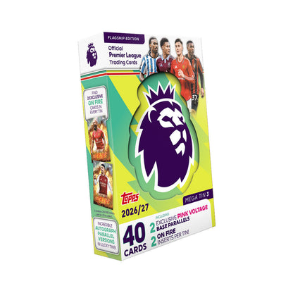 Mega Tin Topps Premier league 2026/27