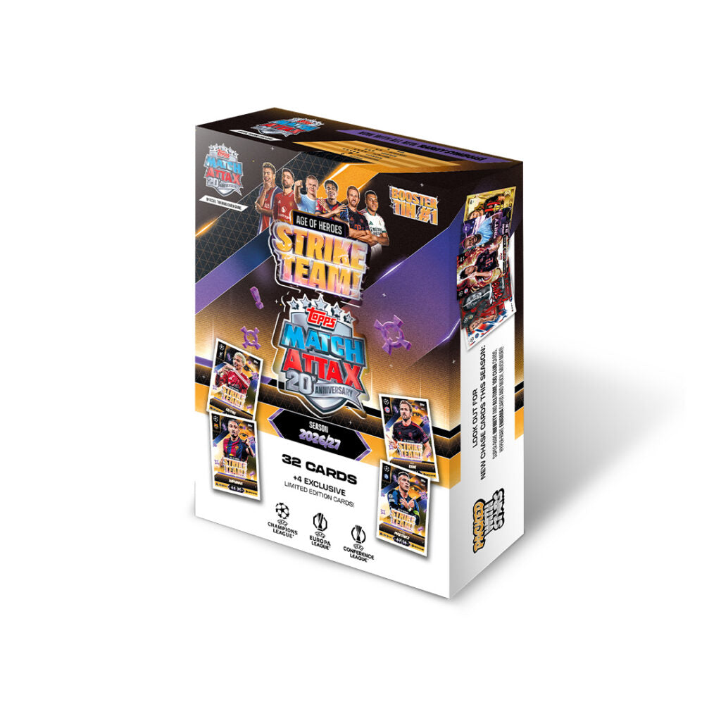 2026-27 Topps Match Attax UEFA Club Competitions Cards Mini Tin