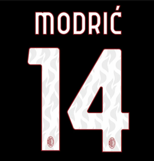 Modrić 14 (Printing Only) - 25-26 AC Milan Home