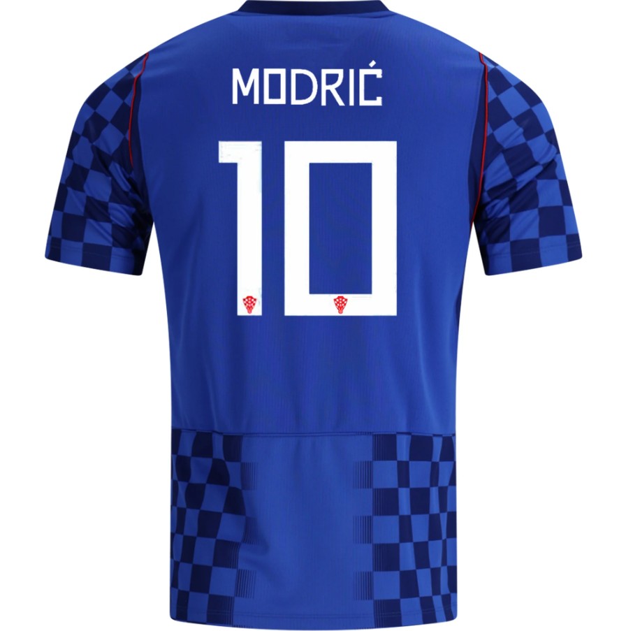 Maillot Domicile Croatie HNS 2026 Modric