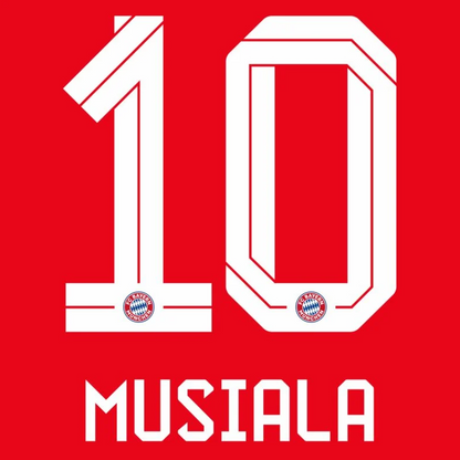 Musiala 10 (Printing Only) - 25-26 Bayern Munich Home
