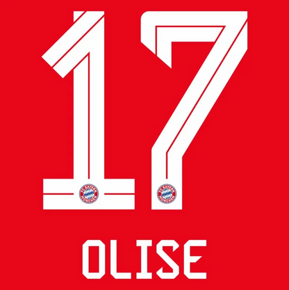 Olise 17 (Printing Only) - 25-26 Bayern Munich Home