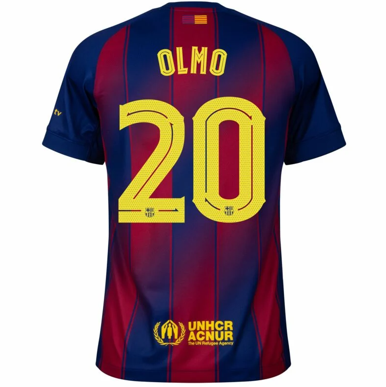 Olmo 20 (Printing Only) - 25-26 Barcelona Home