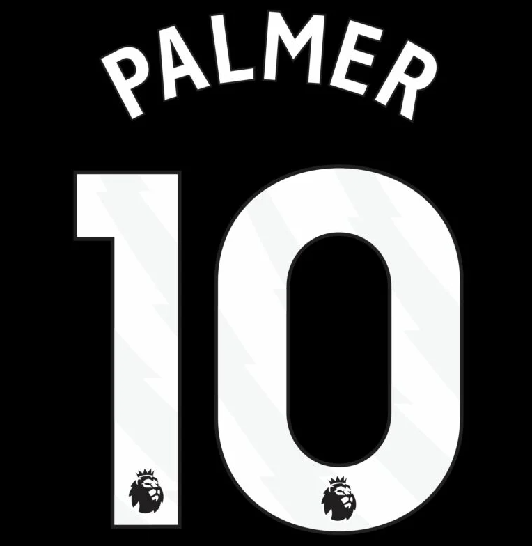 Palmer 10 (Impression uniquement) - 25-26 Chelsea Domicile et 3e
