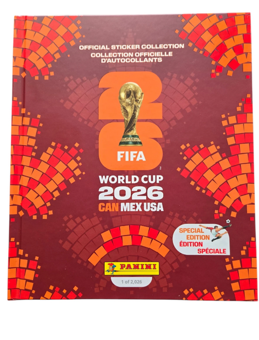 2026 Panini Fifa Wold Cup Hard Cover Album