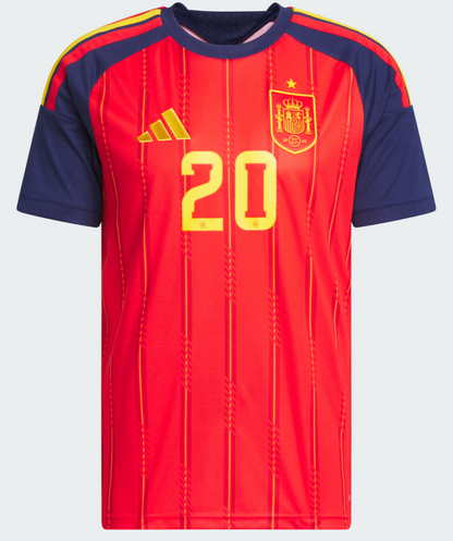 Pedri 20 (Impression uniquement) - 26-27 Espagne Domicile