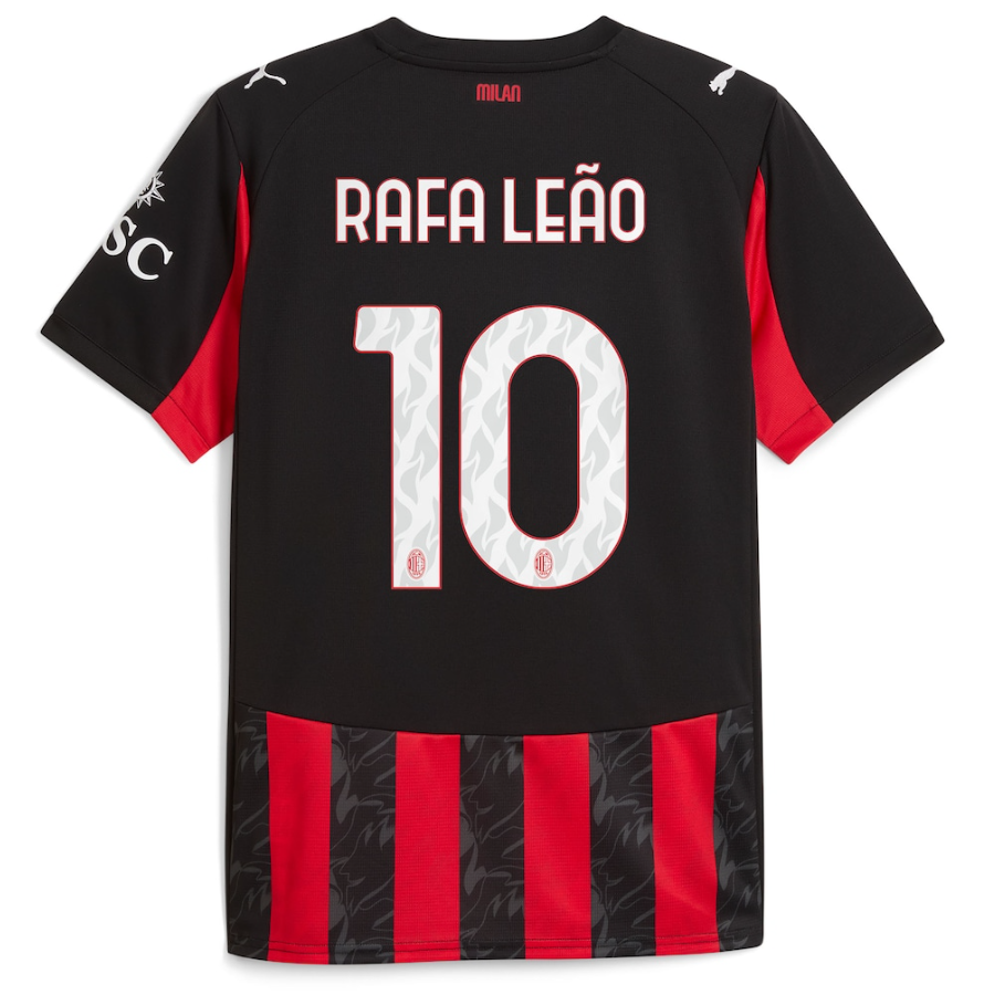 Rafa Leao 10 (Printing Only) - 25-26 AC Milan Home