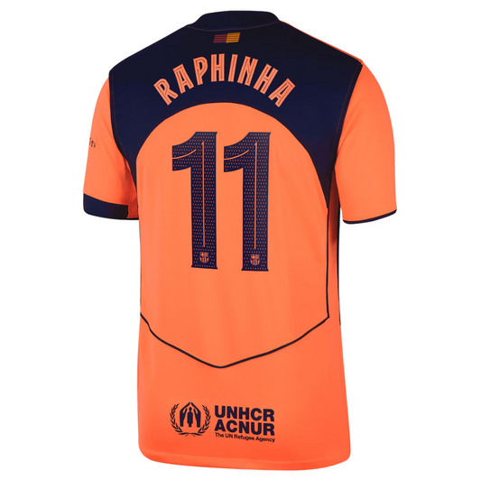 FC Barcelona 2025/26 Third Raphinha