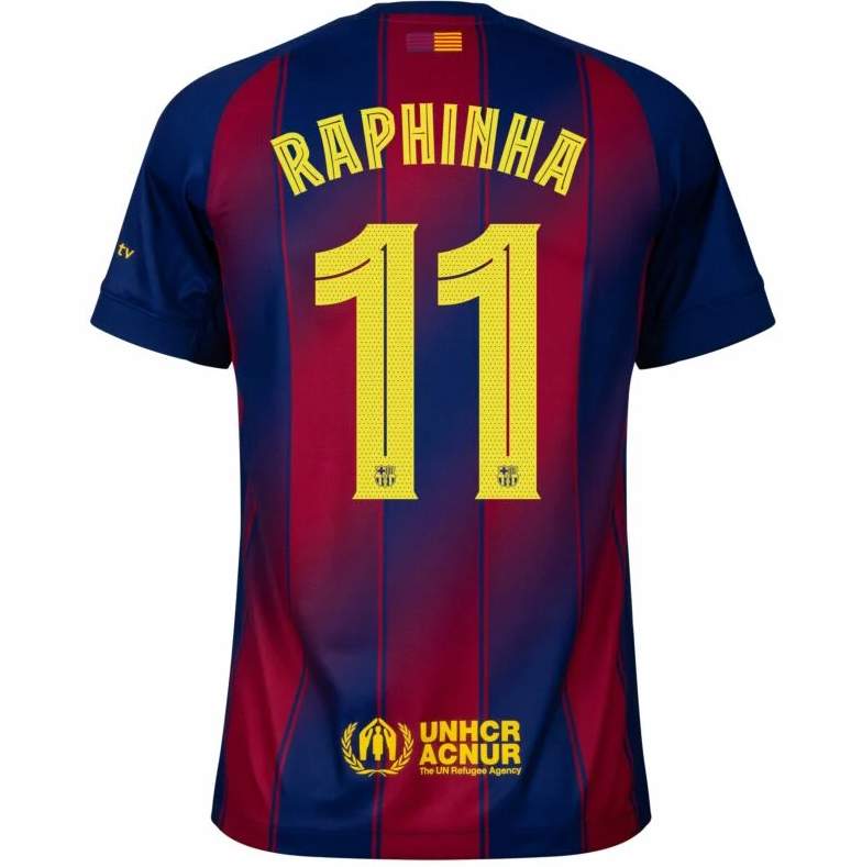 Raphinha 11 (Printing Only) - 25-26 Barcelona Home