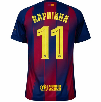 Raphinha 11 (Printing Only) - 25-26 Barcelona Home