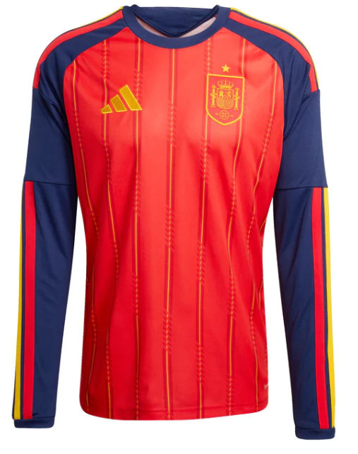 Spain 26/27 Home Long Sleeve