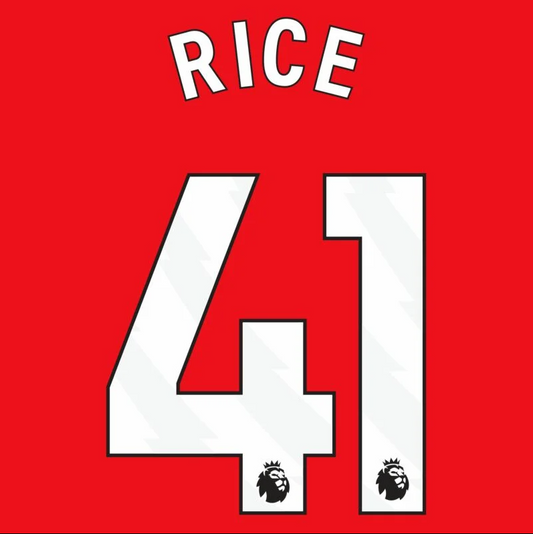 Rice 41 (Printing Only) - 25-26 Arsenal Home & Away